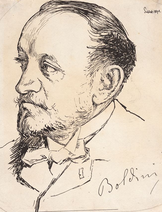 Walter Richard SICKERT - Portrait of Giovanni Boldini | MasterArt